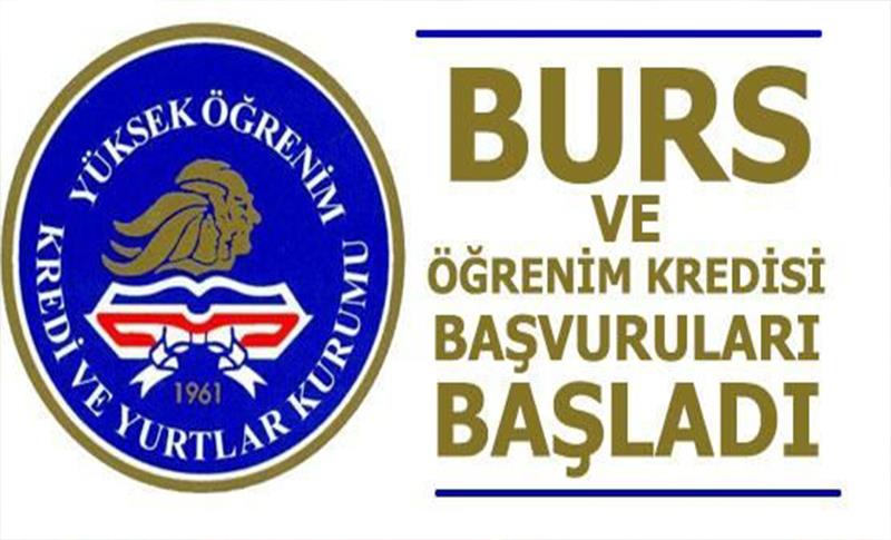 BAKANLIK BURS VE ÖĞRENİM KREDİSİ BAŞVURULARININ BAŞLADIĞINI DUYURDU