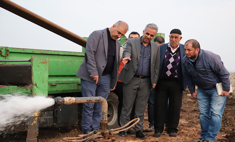 DİSKİ ÇINAR’DA YAŞANAN SU SORUNUNA İLİŞKİN ÇALIŞMA YÜRÜTÜ