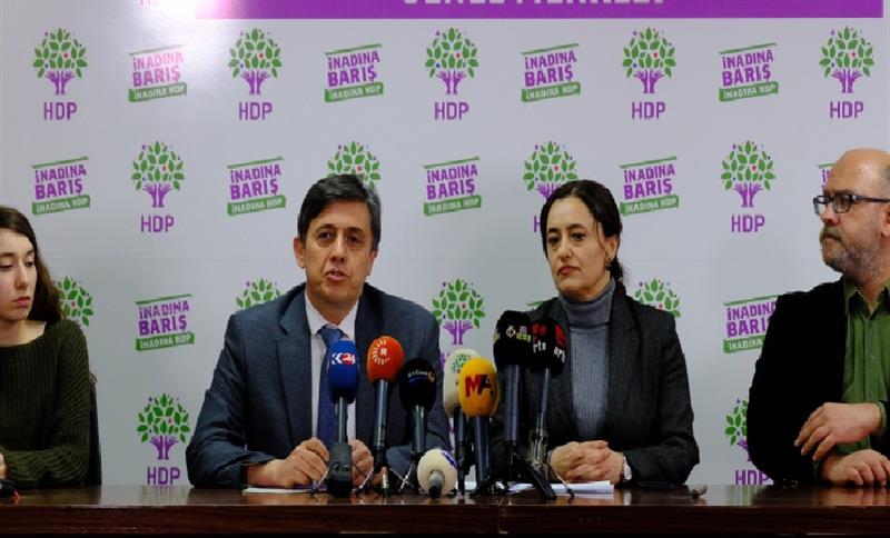 HDP'DEN PARTİ KAPATMA DAVASIYLA İLGİLİ AÇIKLAMA