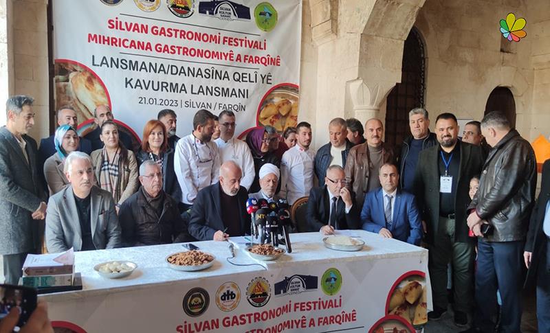 SİLVAN GASTRONOMİ FESTİVALİ'NİN STARTI VERİLDİ