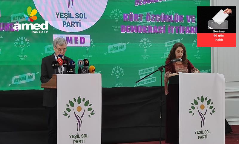 TIFAQA AZADÎ Û DEMOKRASÎYÊ YA KURD DEKLARESYONA HILBIJATINÊ EŞKERE KIR