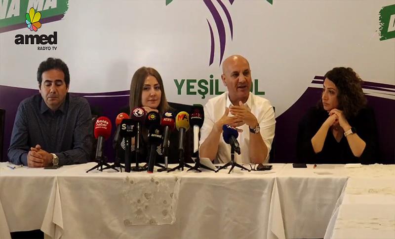 YEŞİL SOL PARTİ DİYARBAKIR’DA BASIN ÇALIŞANLARI İLE BİR ARAYA GELDİ