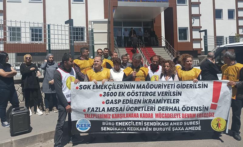 BES, ARTAN İŞ YÜKÜNÜN AZALMASI VE EŞİT ÜCRET İÇİN BİR ARAYA GELDİ