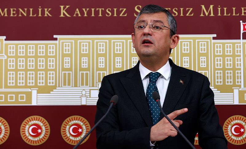 CHP'Lİ ÖZGÜR ÖZEL MECLİSTE AÇIKLAMA YAPTI