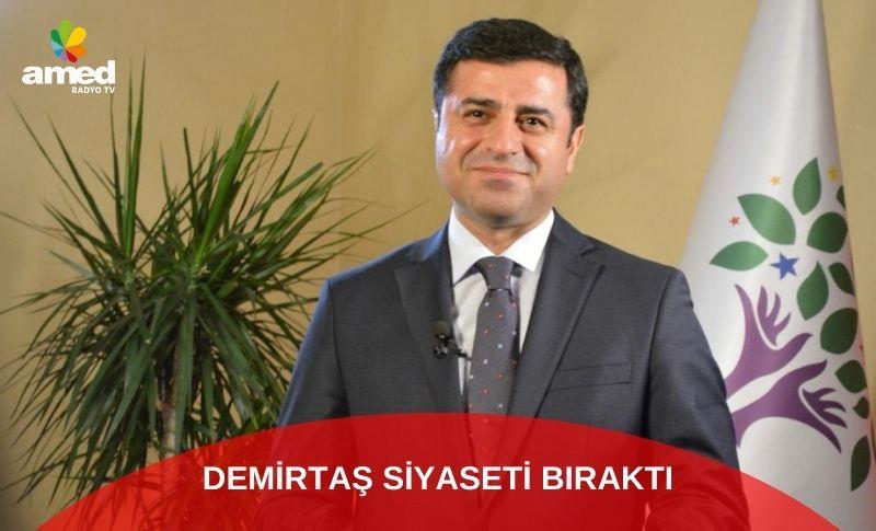 SELAHATTÎN DEMÎRTAŞ: DI VÊ QONAXÊ DE DEST JI SÎYASETA AKTÎF BERDIDIM