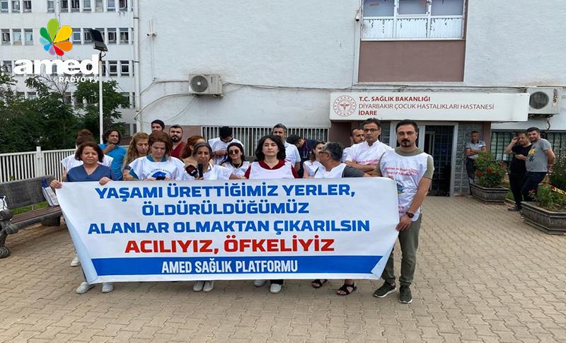 “YAŞAMI ÜRETTİĞİMİZ YERLER ÖLDÜRÜLDÜĞÜMÜZ MEKÂNLAR OLMAKTAN ÇIKARILSIN!”