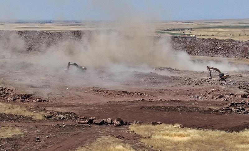 DİYARBAKIR’DAKİ HASTANE İNŞAATINDA ‘DİNAMİT’ İSYANI!