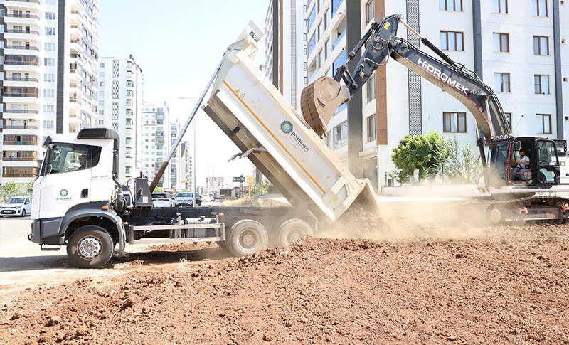 DİYARBAKIR’DA YEŞİL KUŞAK HATTI OLUŞTURULUYOR