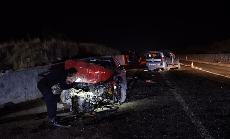 DİYARBAKIR'DA KAZA : 6 YARALI