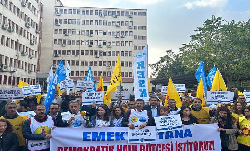 “EMEKTEN YANA DEMOKRATİK HALK BÜTÇESİ İSTİYORUZ”