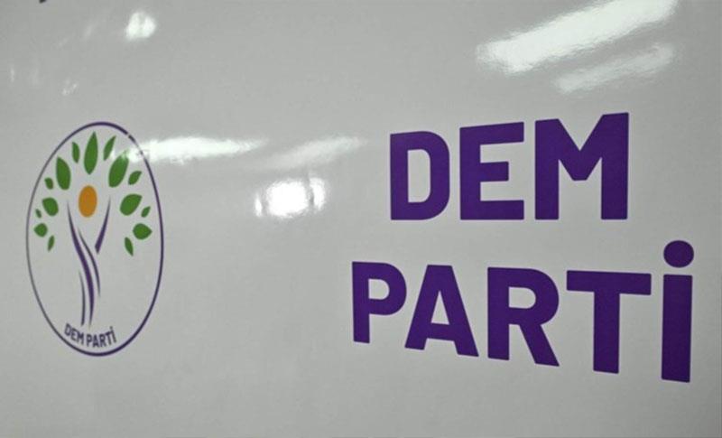 DEM PARTİ FİLİSTİN MİTİNGİNİ ERTELEDİ