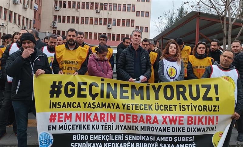 KESK VE BES: İNSANCA YAŞAMAYA YETECEK ÜCRET İSTİYORUZ