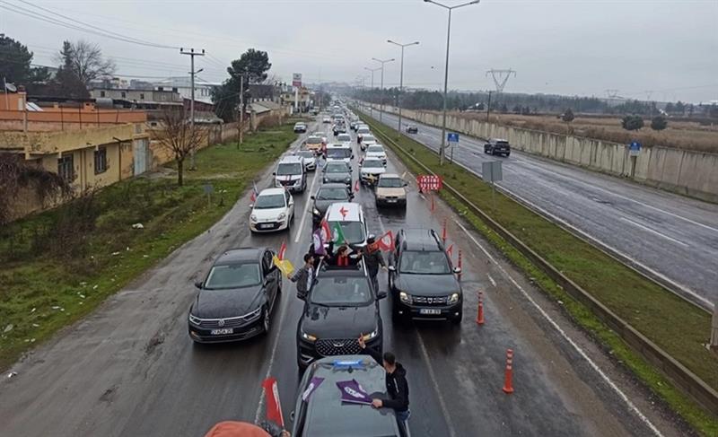 DEM PARTİ DİYARBAKIR EŞBAŞKAN ADAYLARI KENT TURUNA ÇIKTI