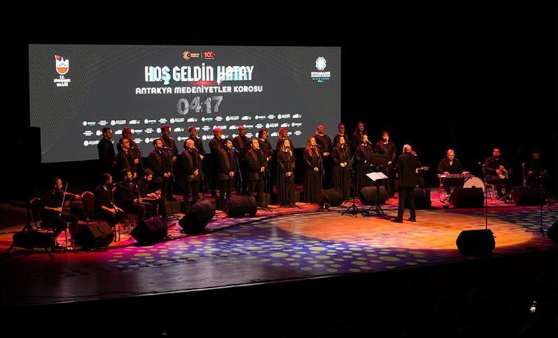 KOROYA ŞARISTANÎYÊN ANTAKYAYÊ LI AMEDÊ KONSER DA