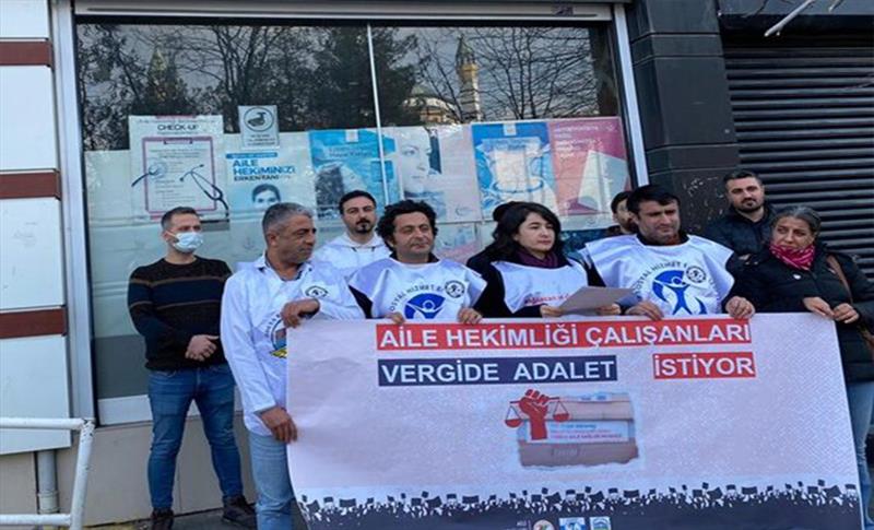 DİYARBAKIR ASM ÇALIŞANLARI VERGİDE ADALET İSTİYOR