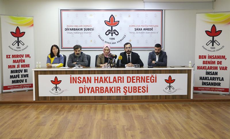 İHD DİYARBAKIR: HAK İHLALLERİ 2023’TE ARTTI, MUHALİFLERE ZOR BİR YIL OLDU