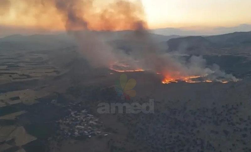 ADIYAMAN'DAKİ YANGINLAR KONTROL ALTINA ALINDI