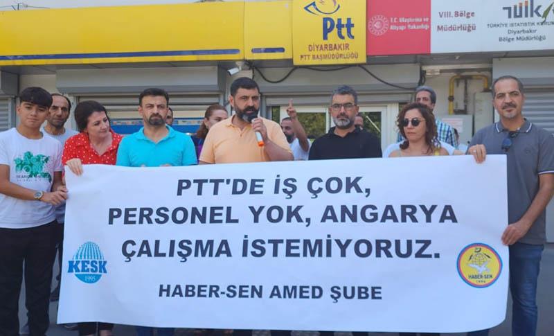 HABERSEN: PTT'DE İŞ ÇOK PERSONEL YOK!