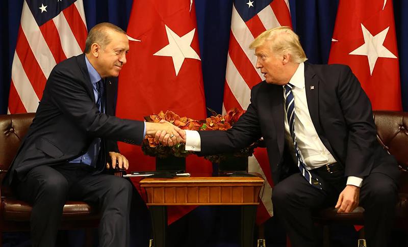 ERDOĞAN, ABD BAŞKANLIĞINA SEÇİLEN TRUMP'I TEBRİK ETTİ