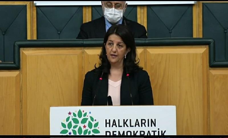 PERVİN BULDAN GRUP TOPLANTISINDA DEĞERLENDİRMELERDE BULUNDU