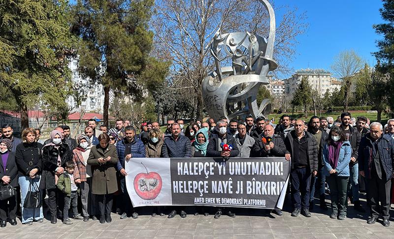 AMED EMEK VE DEMOKRASİ PLATFORMU: HALEPÇE KATLİAMI! UNUTMADIK VE UNUTTURMAYACAĞIZ