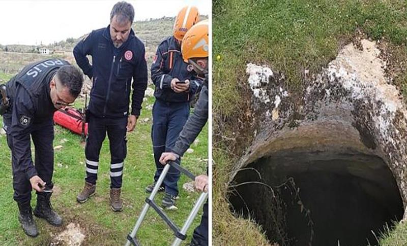 EĞİL KALESİNDE BOŞ KUYUYA DÜŞEN GENÇ KURTARILDI