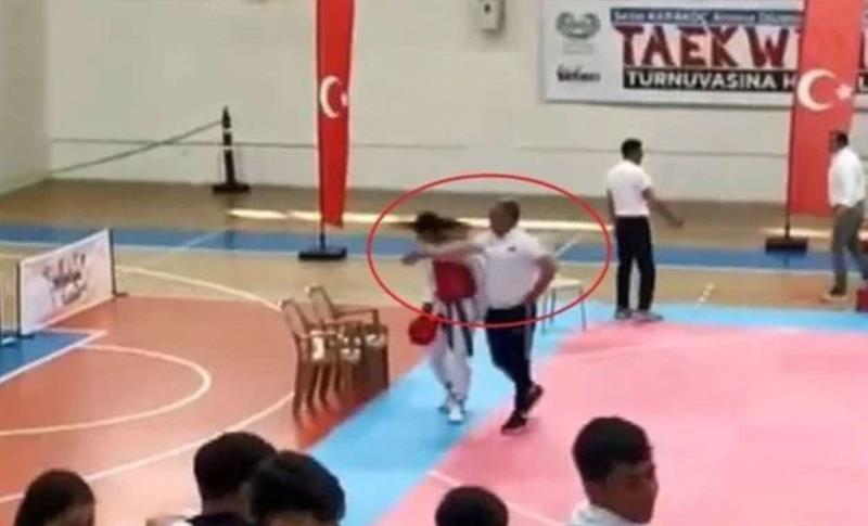 DİYARBAKIR’DA ANTRENÖR’DEN KADIN SPORCUYA ŞİDDET