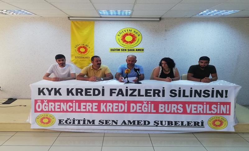 EĞİTİM SEN: ÖĞRENCİYE KREDİ DEĞİL BURS VERİLSİN