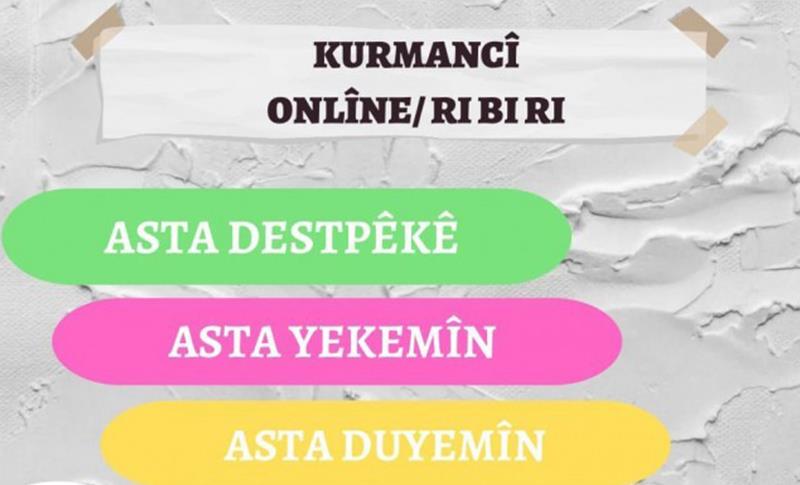 MED-DER KÜRTÇE LEHÇELERİNE YÖNELİK KURS VERECEK