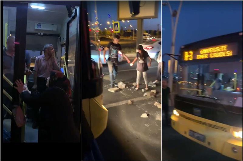 BELEDİYE OTOBÜS SEFERLERİNİN AZ OLUŞU PROTESTO EDİLDİ