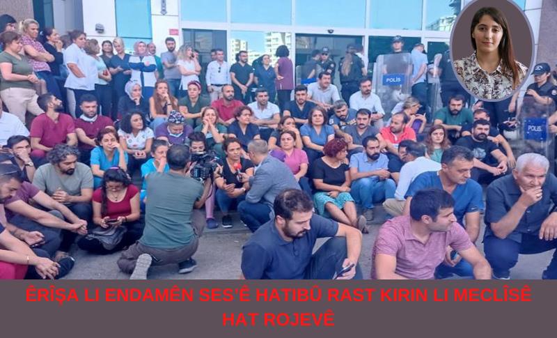 ÊRÎŞA LI ENDAMÊN SES’Ê HATIBÛ RAST KIRIN LI MECLÎSÊ HAT ROJEVÊ